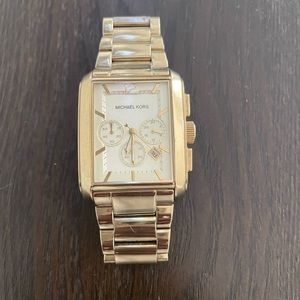 Classic gold Michael kors watch
